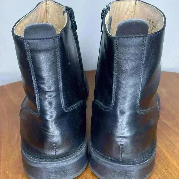 Giorgio Brutini Men's Ankle Boot Side Zip Size 13 Black Leather 660141 - Picture 4 of 10